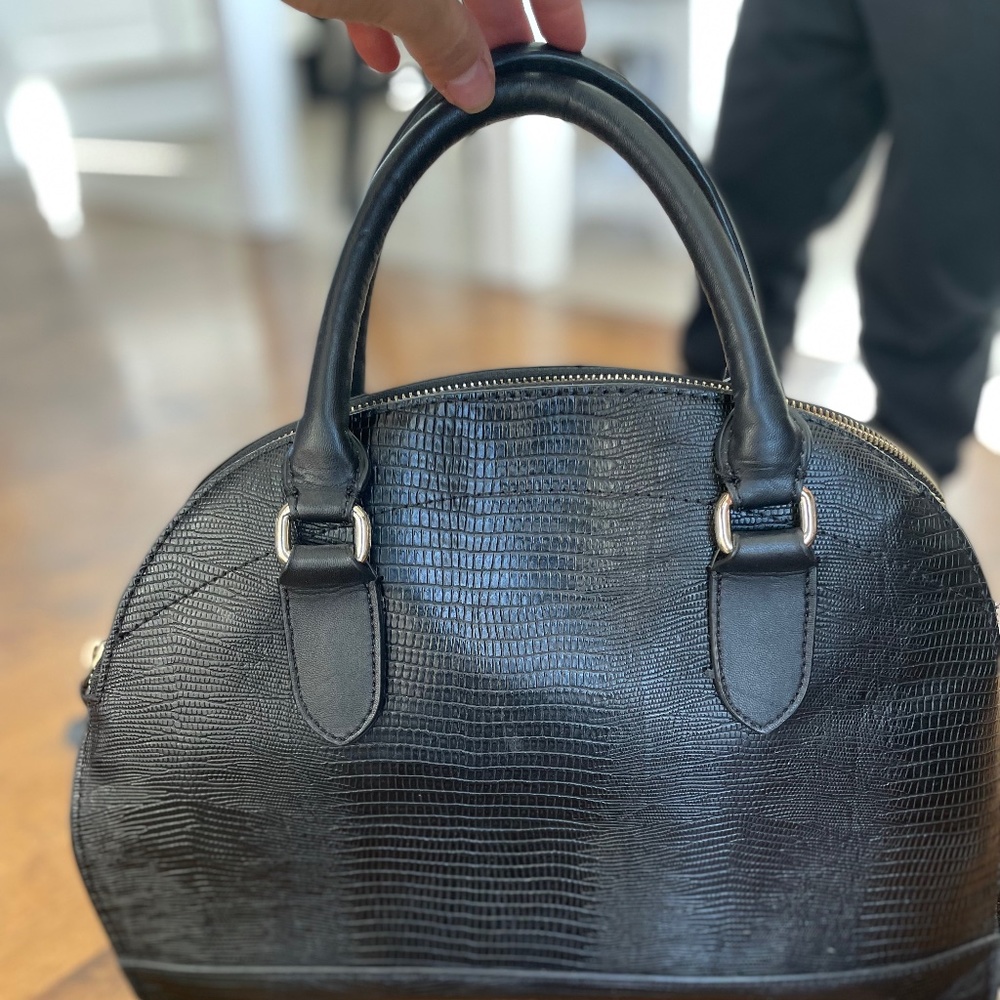 Black Zara purse